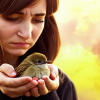 Illustration cowering - Image 1