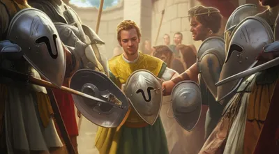 Illustration armed - Image 1