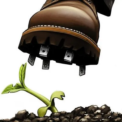 Illustration trampled - Image 1