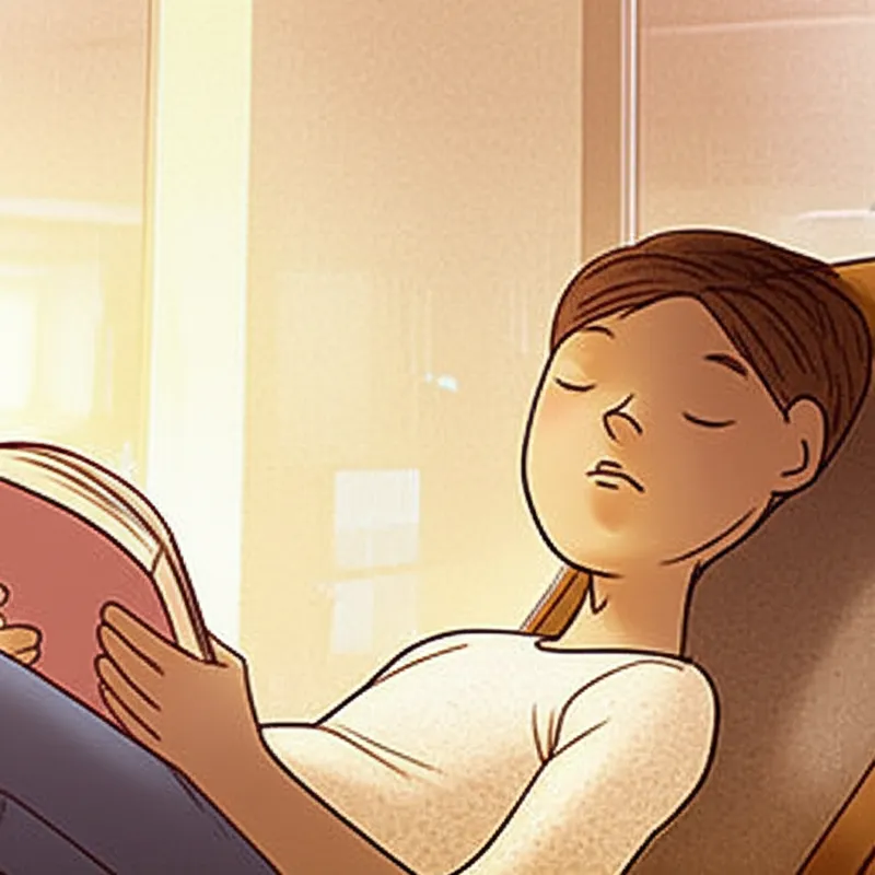 Illustration visuelle du mot « somnolent » - Somnolent, endormi