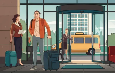 Illustration walking - Image 1