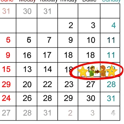 Illustration prearranged