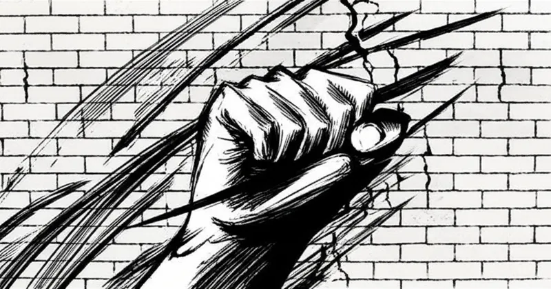 Visuelle Darstellung für das Wort „forcefully" - Mit Gewalt, energisch