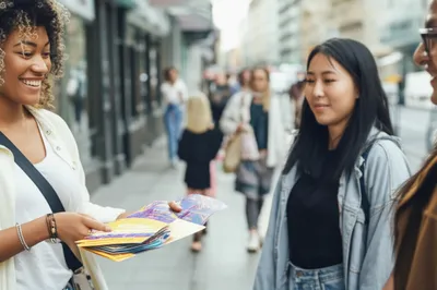 Illustration leafleting