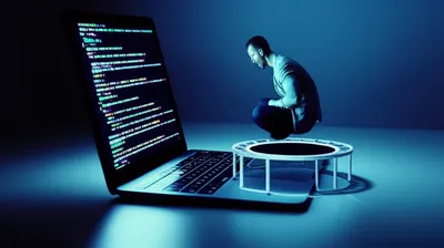 Illustration trampoline - Image 1