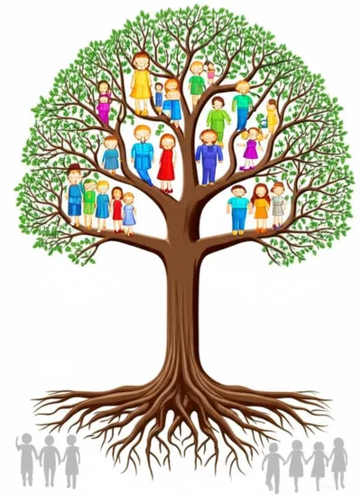 Illustration genealogy