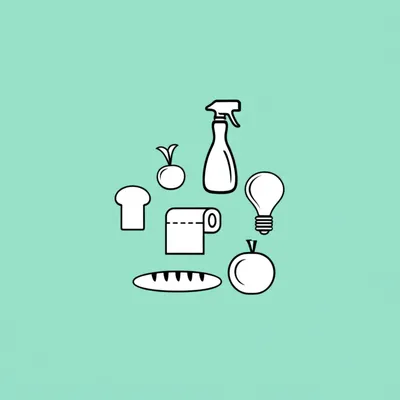 Illustration grocery