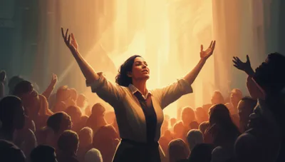 Illustration charismatic