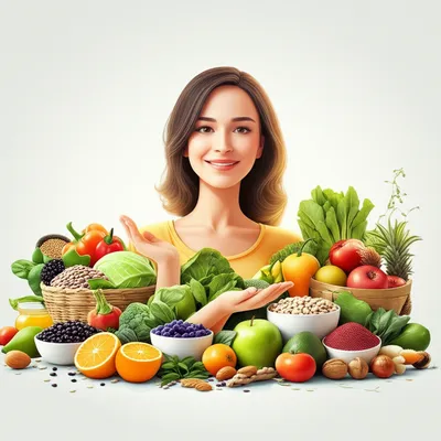 Illustration nutritionist