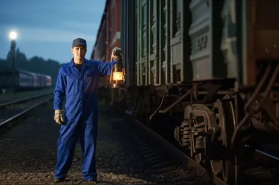 Illustration trainmen - Image 1