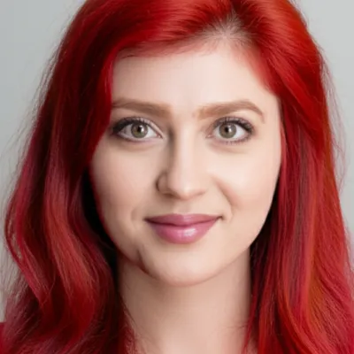 Illustration redhead