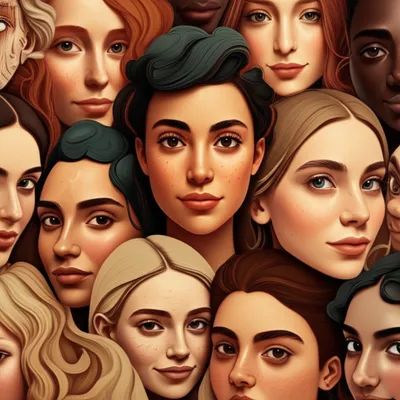 Illustration faces - Image 1