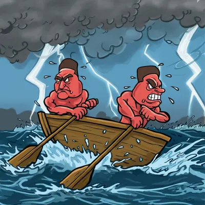 Illustration rowing - Image 1