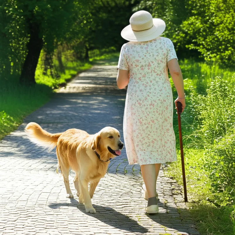 توضيح مرئي للكلمة "strolled" - تجول، تمشى