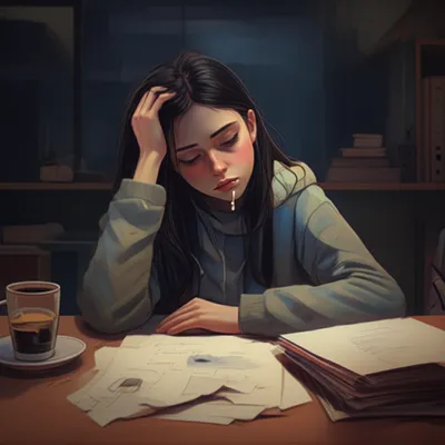 Illustration nodding - Image 1