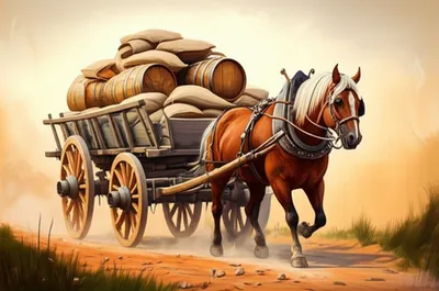 Illustration wagons - Image 1