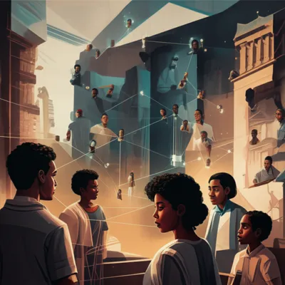 Illustration sociology