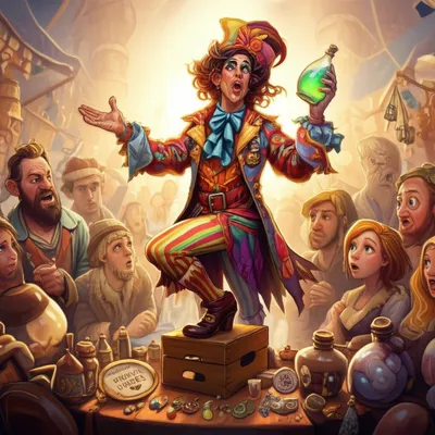 Illustration mountebank - Image 1