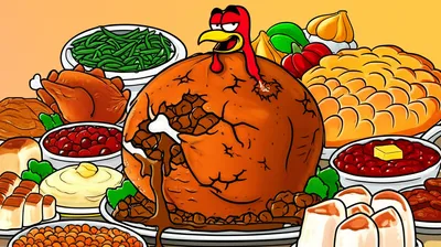 Illustration overstuffing