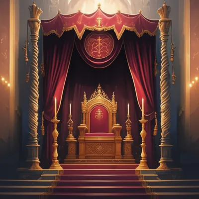 Illustration baldachin - Image 1