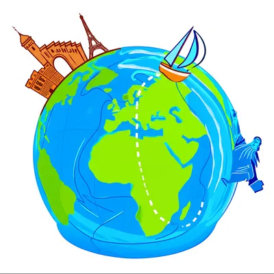 Illustration circumnavigated - Image 1