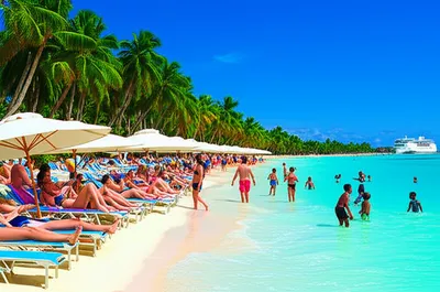 Illustration holidaymakers