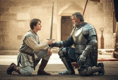 Illustration knights - Image 1