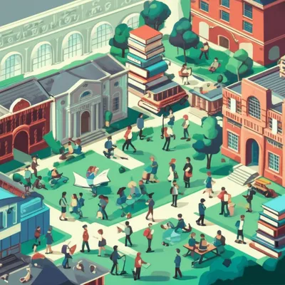 Illustration colleges - Image 1