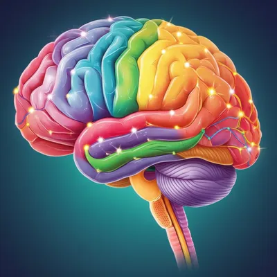 Illustration brainstem