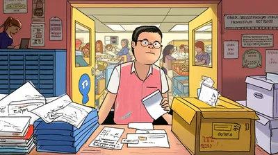 Illustration postmaster