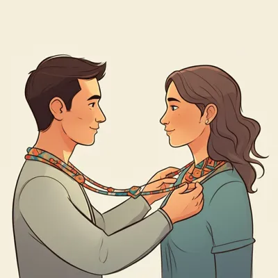 Illustration collar - Image 1