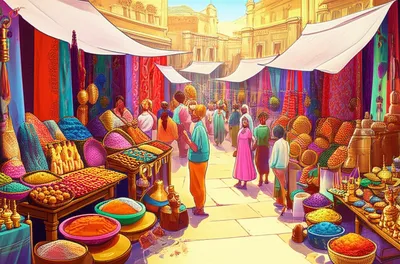 Illustration bazaar - Image 1