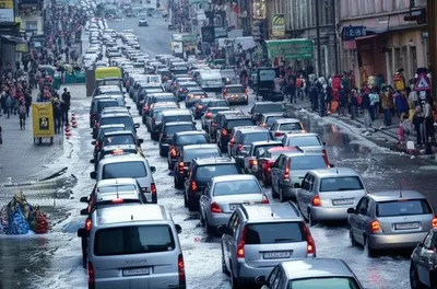 Illustration congested