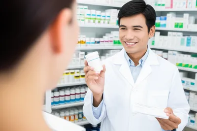 Illustration pharmacist