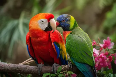 Illustration lovebird - Image 1