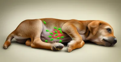 Illustration cryptosporidiosis