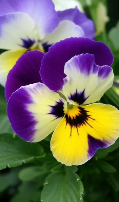 Illustration pansy - Image 1