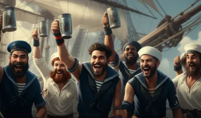 Illustration huzzas - Image 1