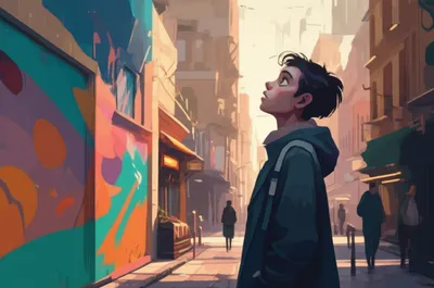 Illustration advert - Image 1