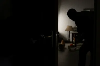 Illustration burglars