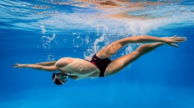 Illustration breaststroke