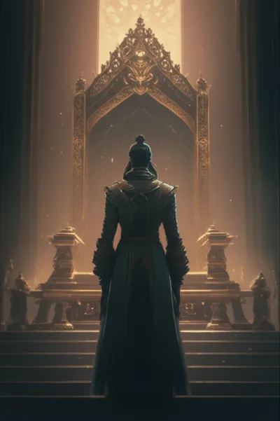 Illustration crouched - Image 1