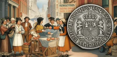 Illustration shillings - Image 1