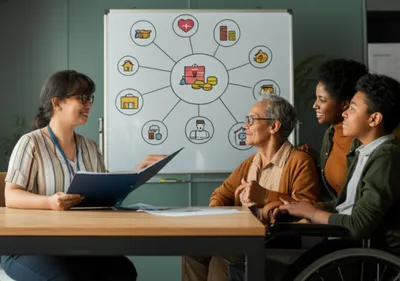 Illustration keyworker - Image 1