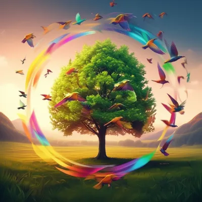 Illustration encircling