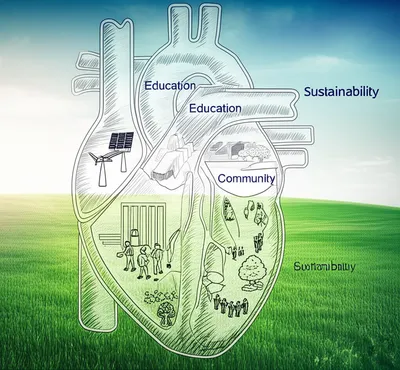 Illustration blueprinted