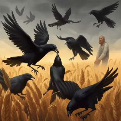 Illustration ravens - Image 1