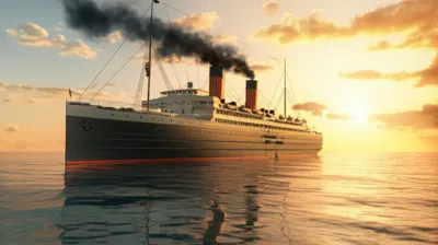 Illustration steamer - Image 1