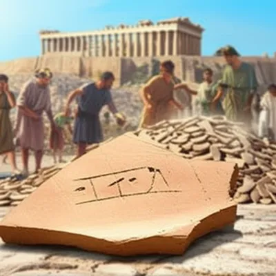 Illustration ostracism