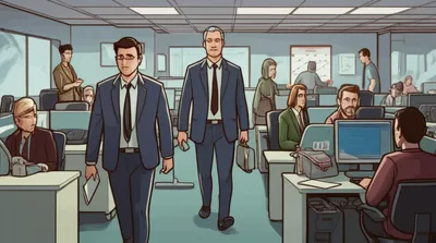 Illustration nepotism